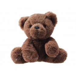 Плюшена играчка мече Aurora, кафяво, 19 см Плюшена играчка мече Aurora, кафяво, 19 см