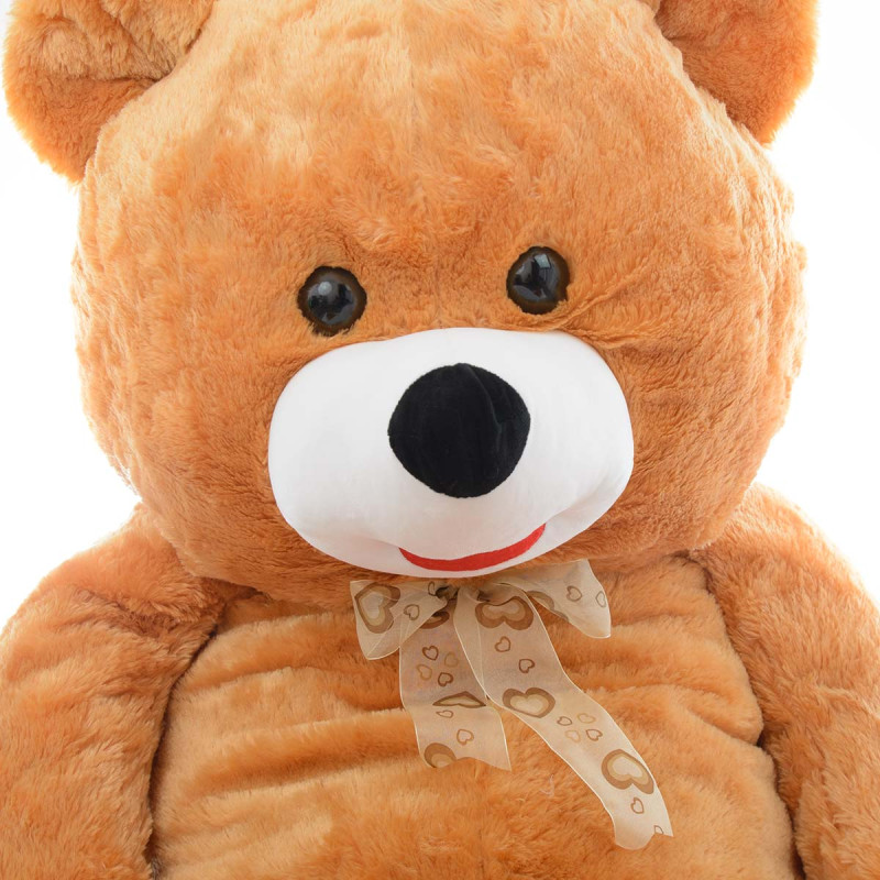 Плюшен мечок супер гигант в кафяво