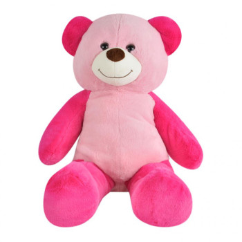 Плюшено мече Красимира, розово, 80 см 