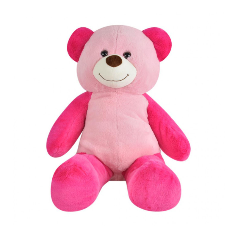 Плюшено мече Красимира, розово, 80 см 