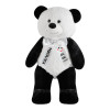 Плюшена панда Самуил с надписана панделка, 65 см