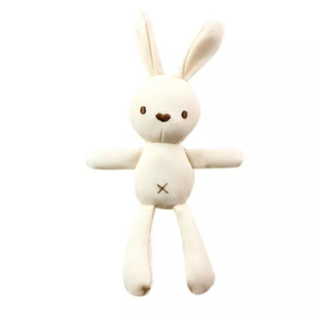 Меко зайче, екрю, 15 см