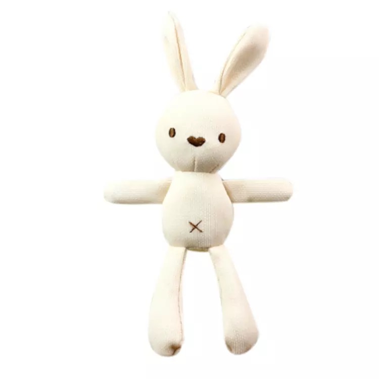 Меко зайче, екрю, 15 см