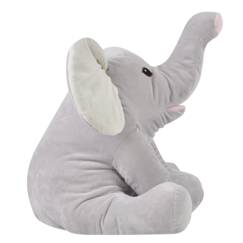 Плюшен слон Додо, сив, 40 см