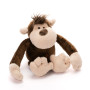 Плюшена маймунка Мери, кафява, 25 см