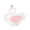 Плюшен лебед, бял, 32 см