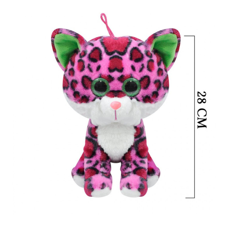 Плюшен леопард Атина, 28 см