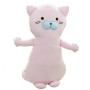Плюшена възглавничка коте, розова, 52 см