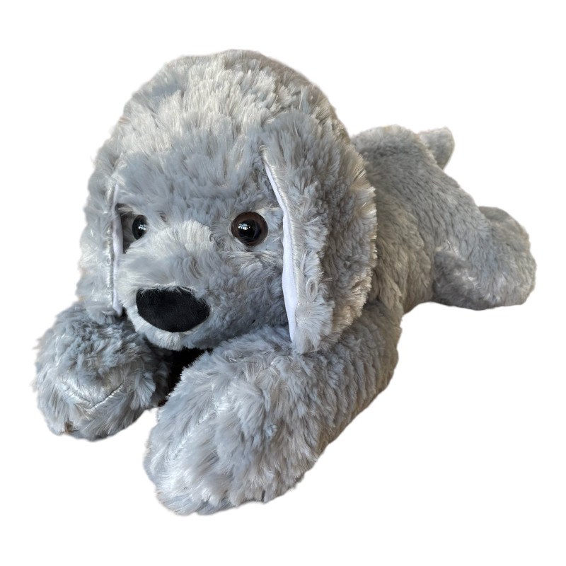 Плюшено куче Роди, сиво, 65 см