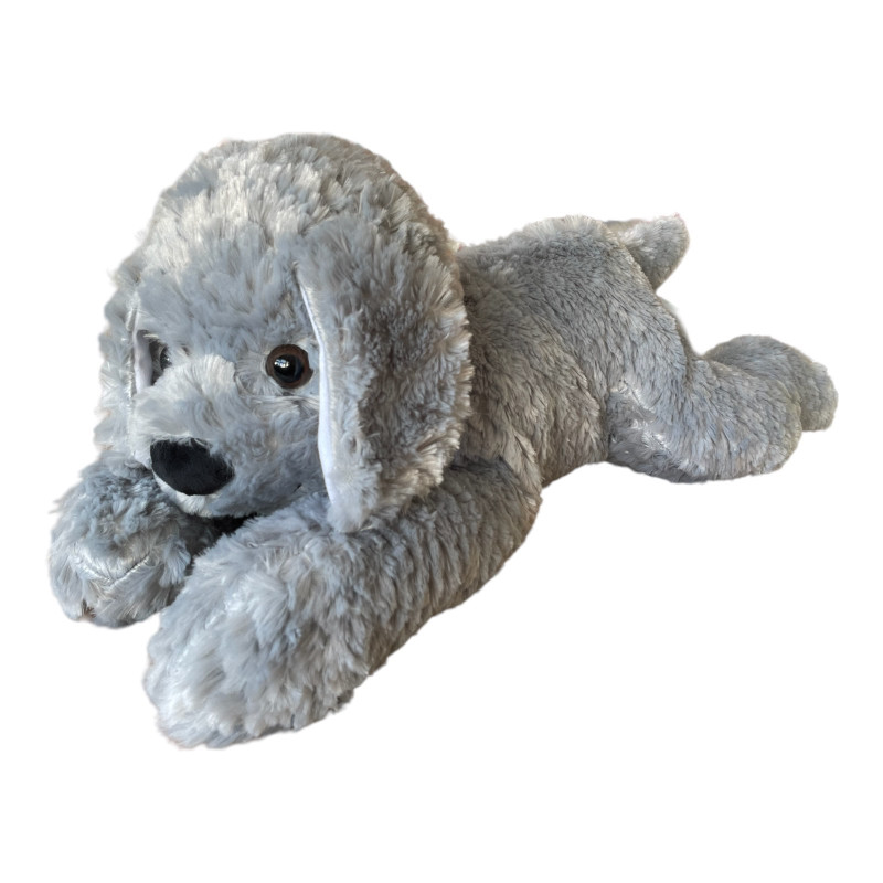 Плюшено куче Роди, сиво, 65 см