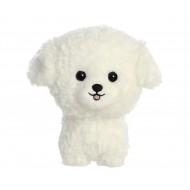 Плюшено куче френска болонка Aurora, бяло, 15 см