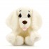 Плюшено куче Рони, бяло, 30 см