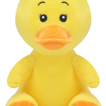 Плюшено пате Пами, жълто, 15 см
