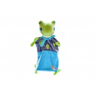 Мека играчка за гушкане жабка, 28 см Мека играчка за гушкане жабка, 28 см