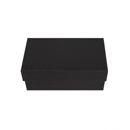 Подаръчна кутия с капак, черна