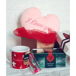 Подаръчен комплект "I love you" Подаръчен комплект "I love you"