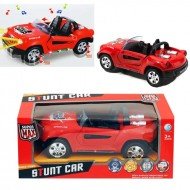 Танцуваща кола със звук и светлина в червено