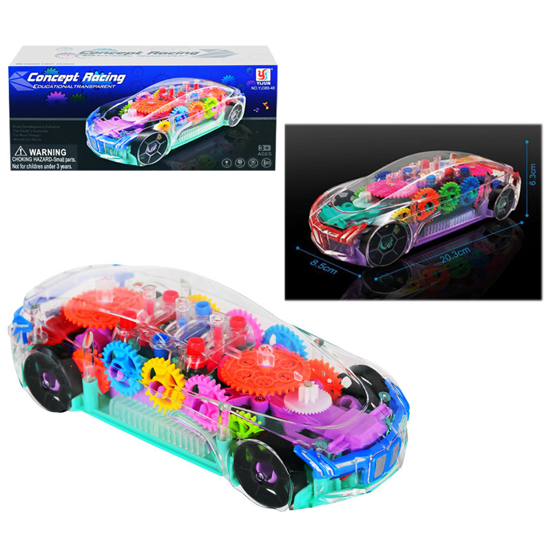 Прозрачна кола на батерии