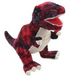 Кукла ръкавица Динозавър T-rex, червен, 35 см. Кукла ръкавица Динозавър T-rex, червен, 35 см.