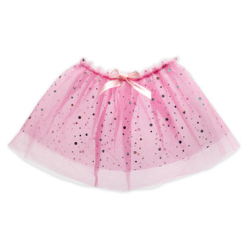 Розова пола от тюл 