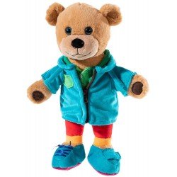 Плюшено Мече с дрешки - Научи ме, 30 см