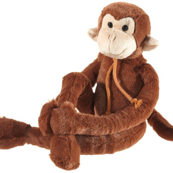 Плюшена играчка Маймунка, 45 см