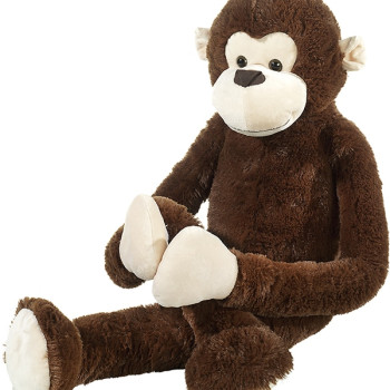 Плюшена играчка Маймунка, 100 см