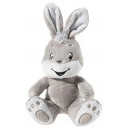 Плюшена играчка Сиво зайче, 23 см.