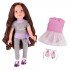 Комплект кукла Дарси, 46 см.,  с много дълга коса за прически и комплект дрехи и обувки