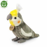 Плюшен папагал Какаду Корела, 20 см