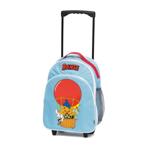 Детска раница с колела Бамзе, синя