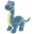 Плюшен Бронтозавър, син, 25 см