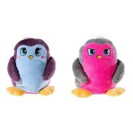 Плюшено птиченце Боб с две лица, 15 см