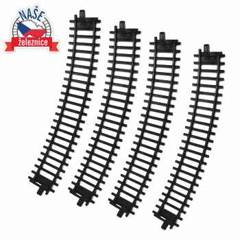 Комплект извити релси, 4 бр.