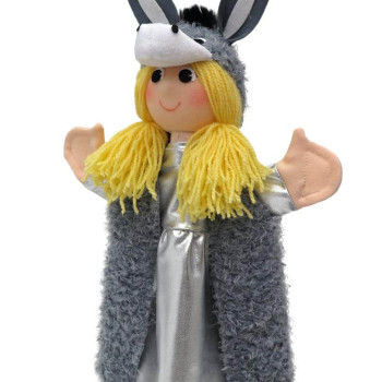 Кукла за театър 2 в 1, Магарешката кожа, 35 см.