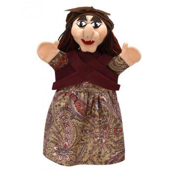 Кукла за театър Баба Яга, 28 см.