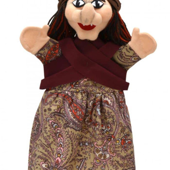 Кукла за театър Баба Яга, 28 см.