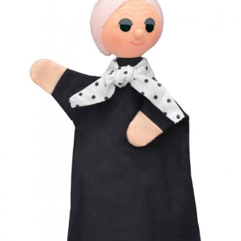 Кукла за театър Баба, 28 см.