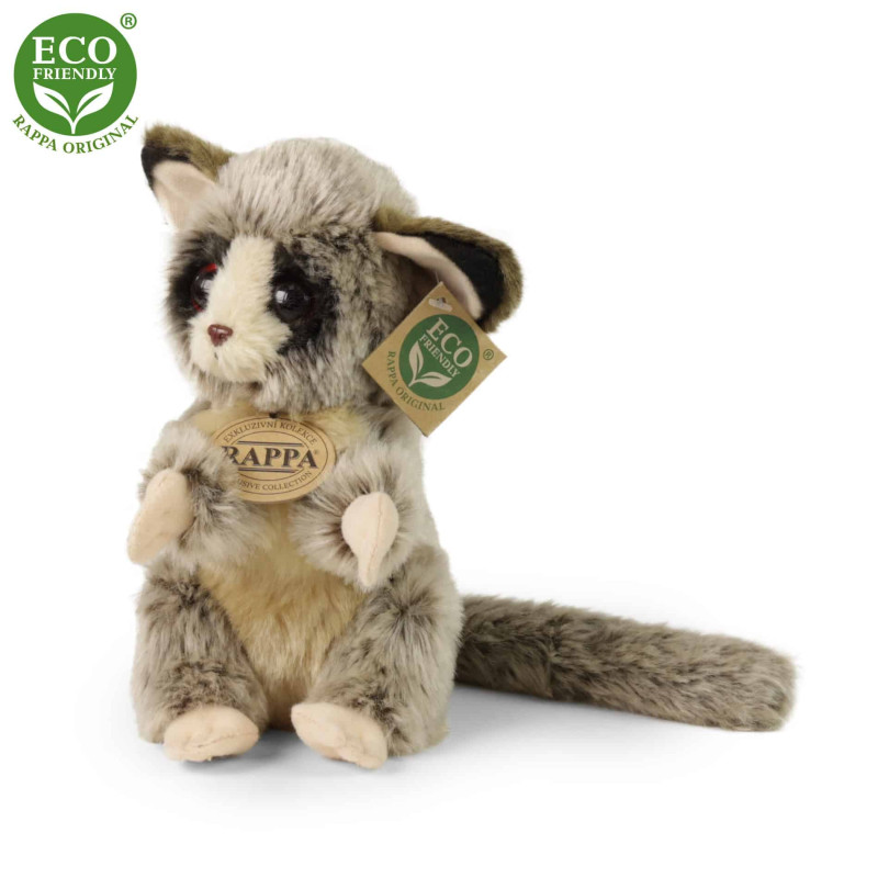 Плюшено Занзибарско галаго, 18 см., стоящо,