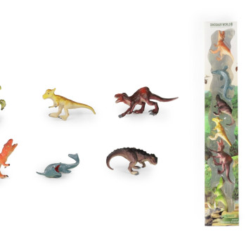 Комплект фигурки Динозаври II - 6 броя, 7-8 см.