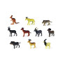 Комплект фигурки Диви животни I - 10 броя, 5 см.