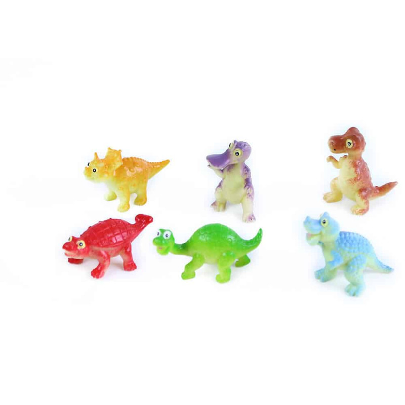 Комплект фигурки Бебета динозаври II - 6 броя, 5 см.