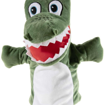 Кукла за театър Крокодил, 24 см.