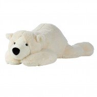 Плюшено полярно мече, бяло, 50 см