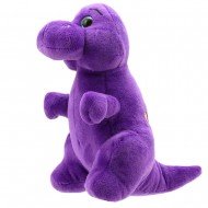 Плюшена играчка Динозавър T-Rex, лилав, 20 см