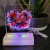 3D LED настолна лампа - Обичам те