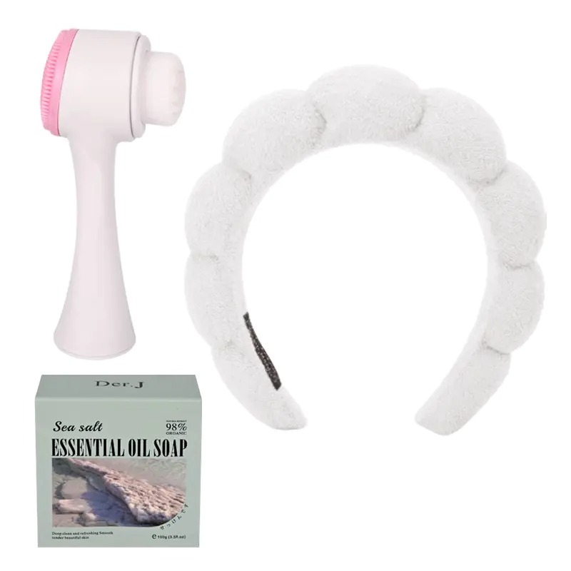 Подаръчен комплект за спа с органичен сапун Sea salt