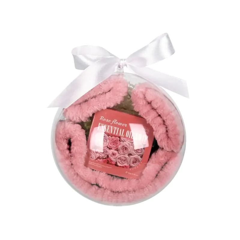 Подаръчен комплект за спа с органичен сапун Rose flowers