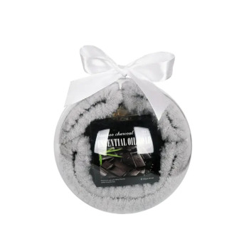 Подаръчен комплект за спа с органичен сапун Бамбуков въглен