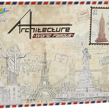 3D пъзел - Малък архитект 37 ел.